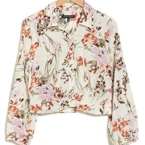 S & D Quincy Long Sleeve Floral Top